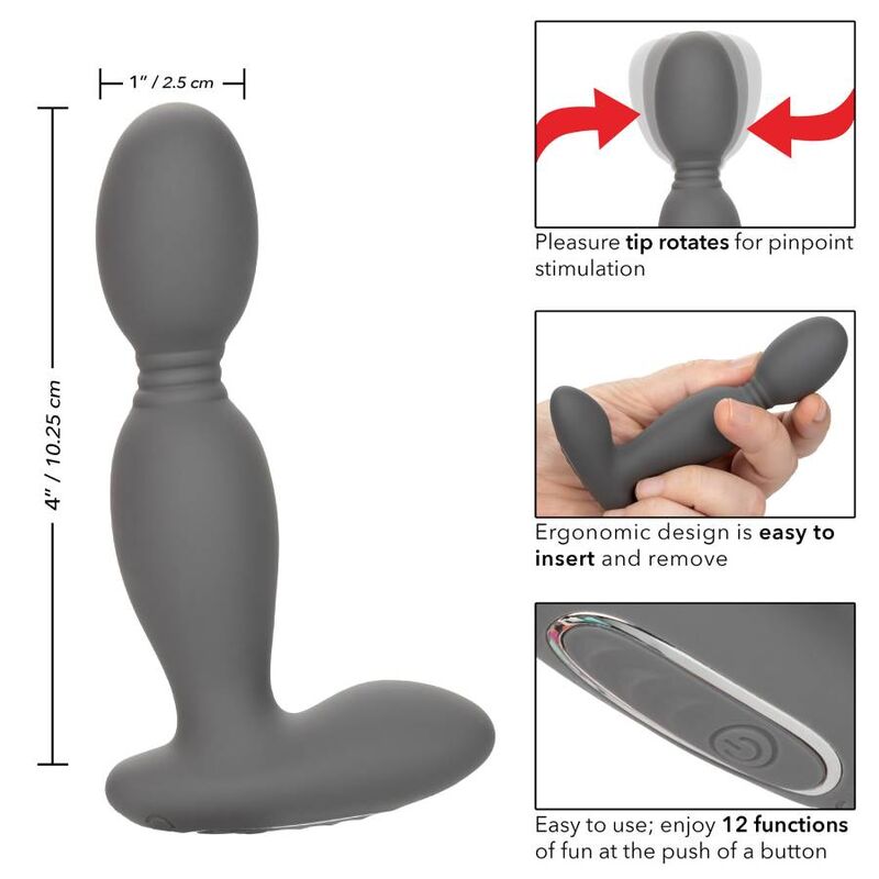 Sonde anale rotative vibrante — CALEXOTICS
