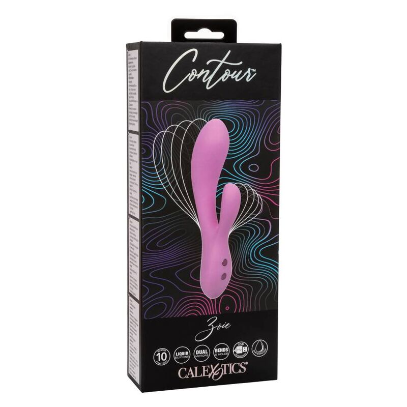Double stimulateur flexible contour — CALEXOTICS