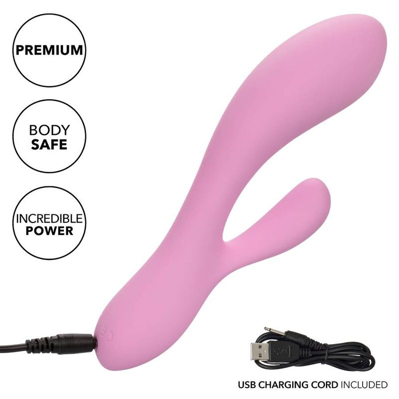 Double stimulateur flexible contour — CALEXOTICS