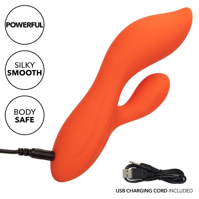 Double stimulateur Stella Dual Teaser orange — CALEXOTICS