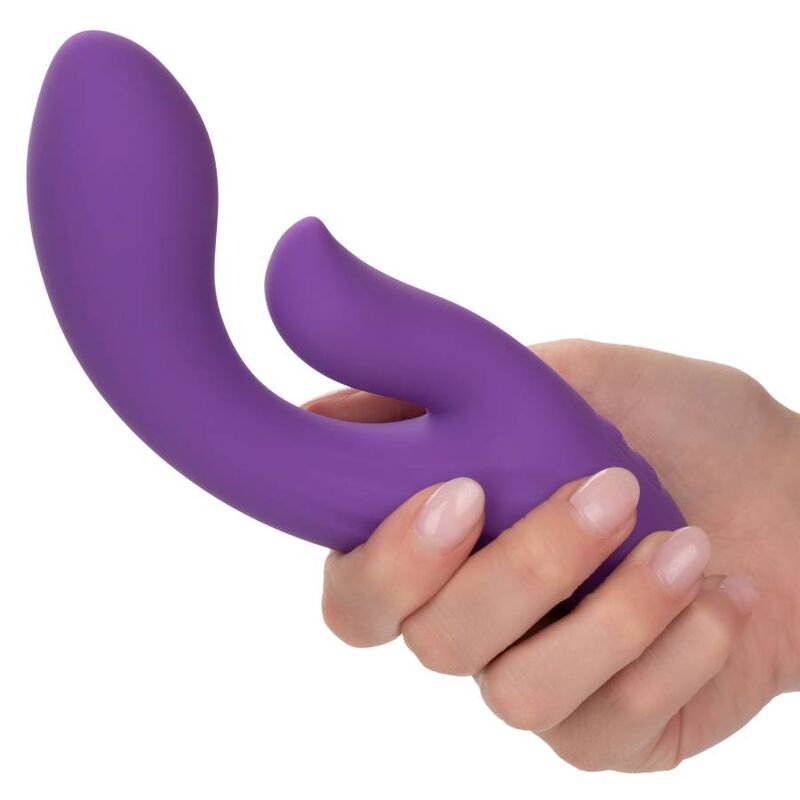 Double stimulateur vibrant Stella violet — CALEXOTICS