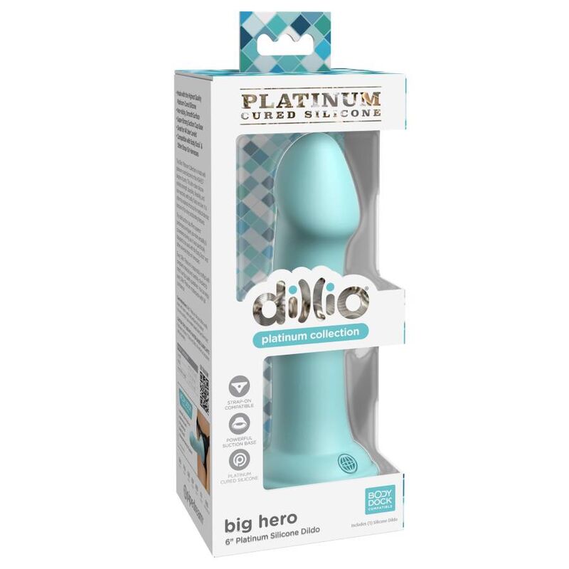 Dildo en silicone premium avec ventouse — DILLIO
