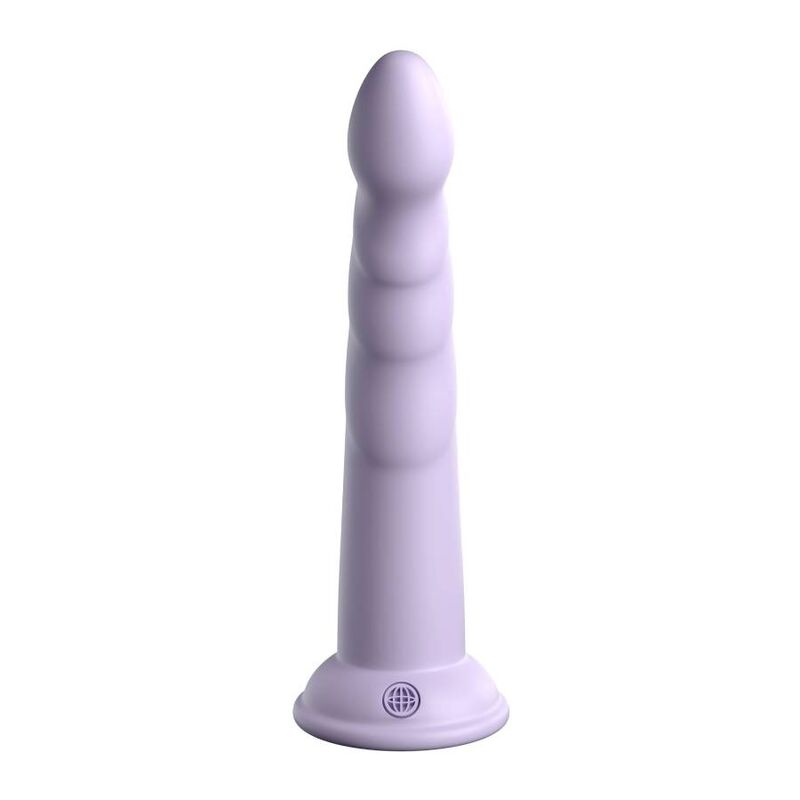 Godemichet slim violet en silicone platine — DILLIO