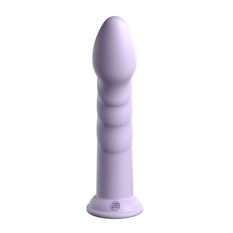 Godemichet super eight en silicone violet — DILLIO