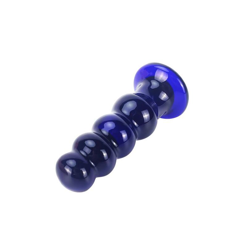 Plug anal vibrant en verre radiant — TOYJOY
