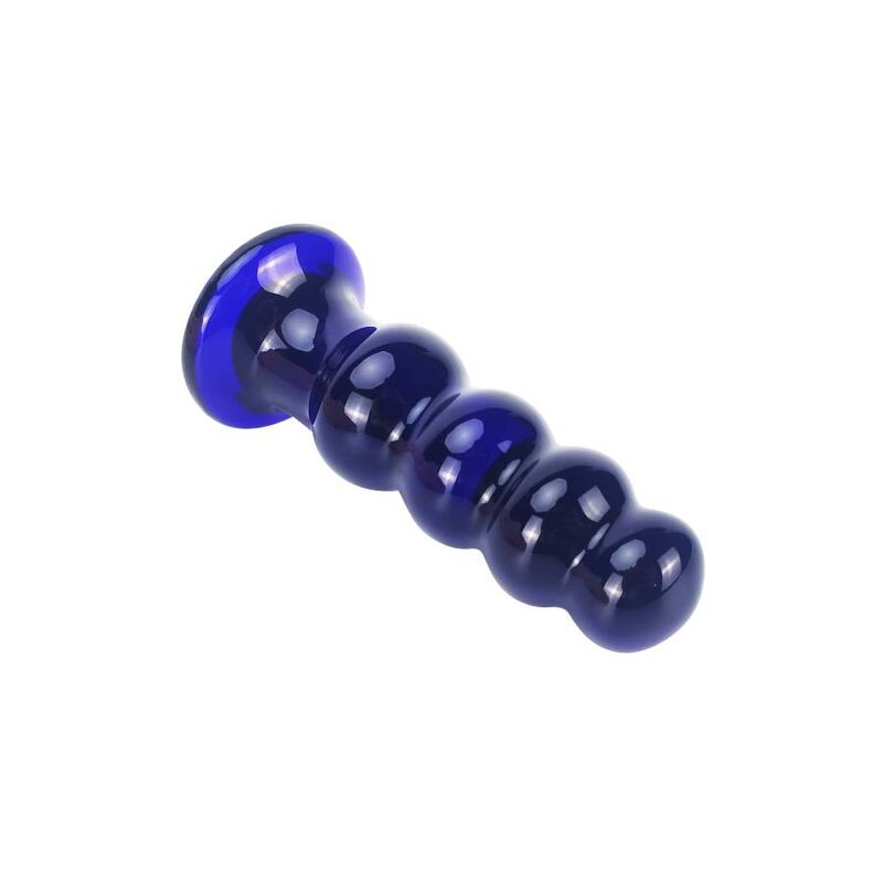 Plug anal vibrant en verre radiant — TOYJOY