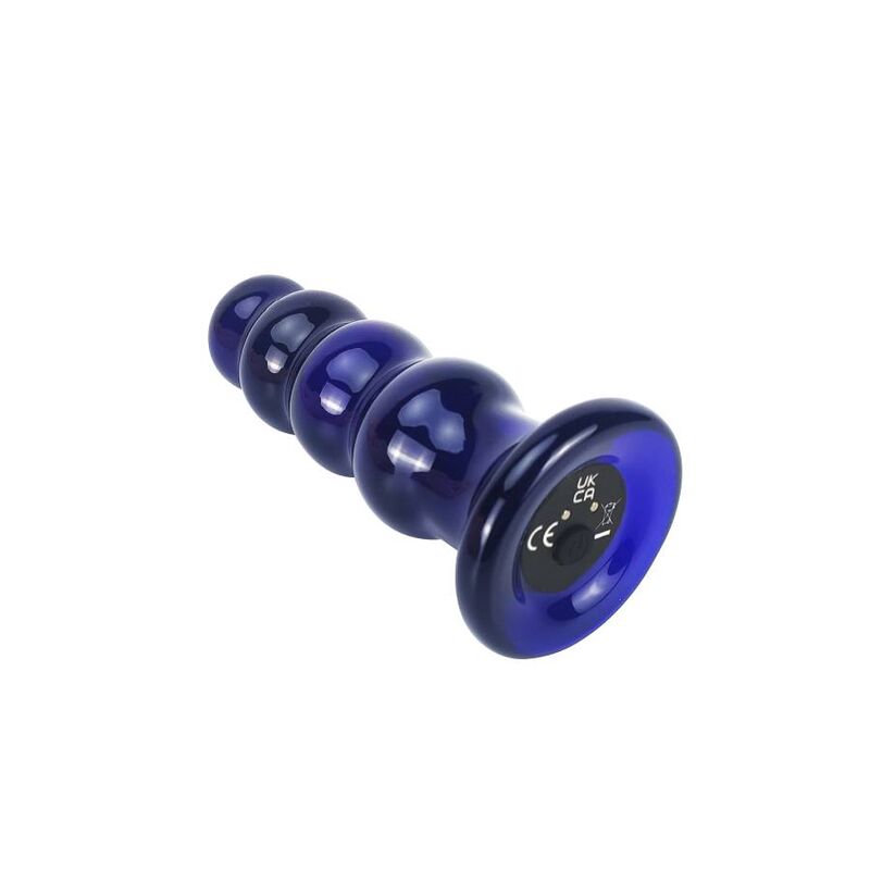 Plug anal vibrant en verre radiant — TOYJOY