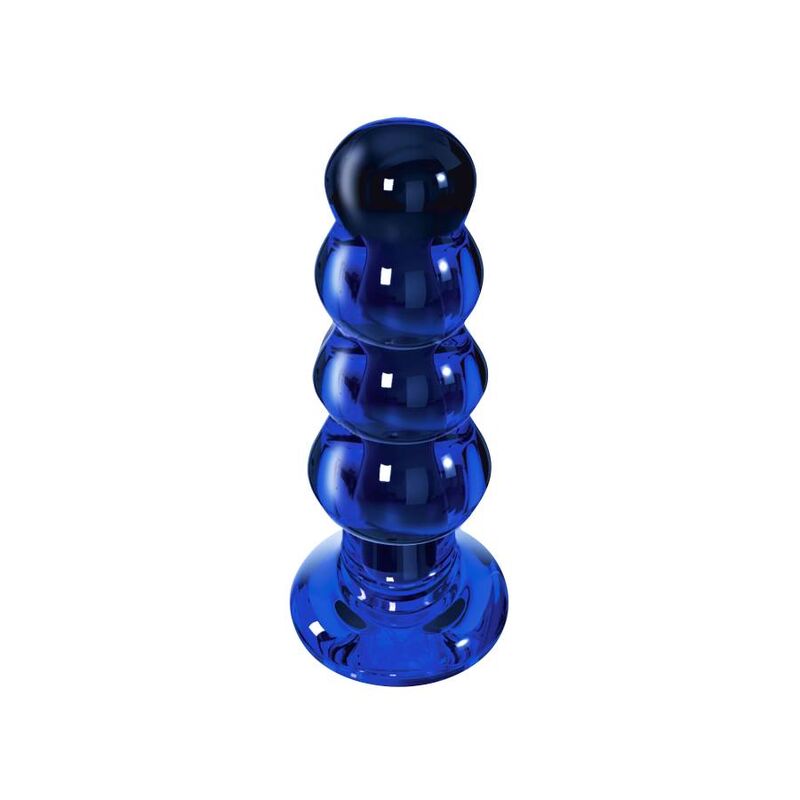 Plug anal vibrant en verre radiant — TOYJOY