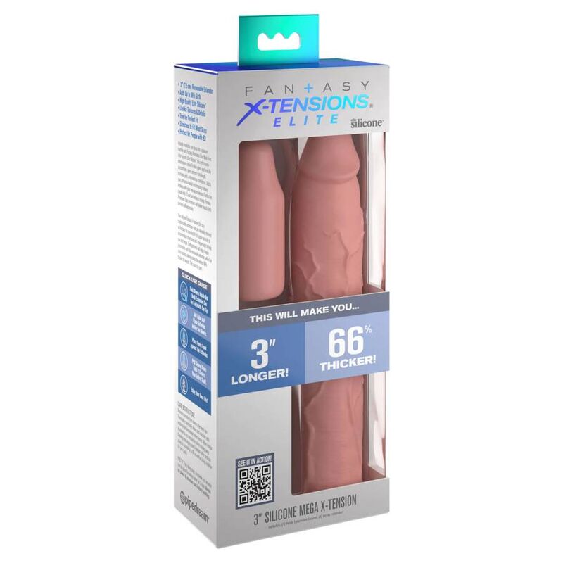Manchon d’extension avec plug amovible — FANTASY X-TENSIONS