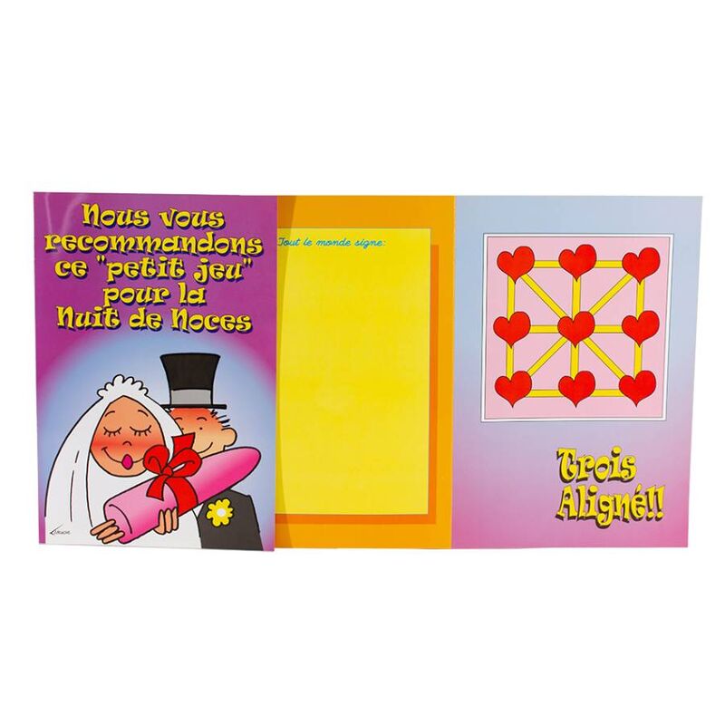 Carte coquine nuits de noces — DREAMLOVE OUTLET