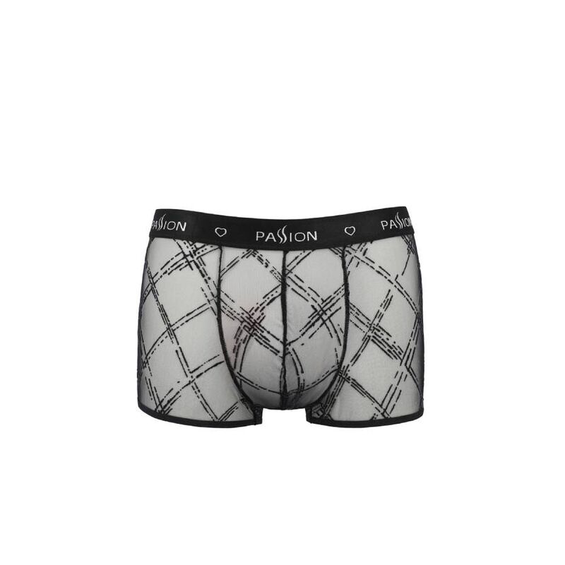 Short James noir en tissu stretch — PASSION MEN