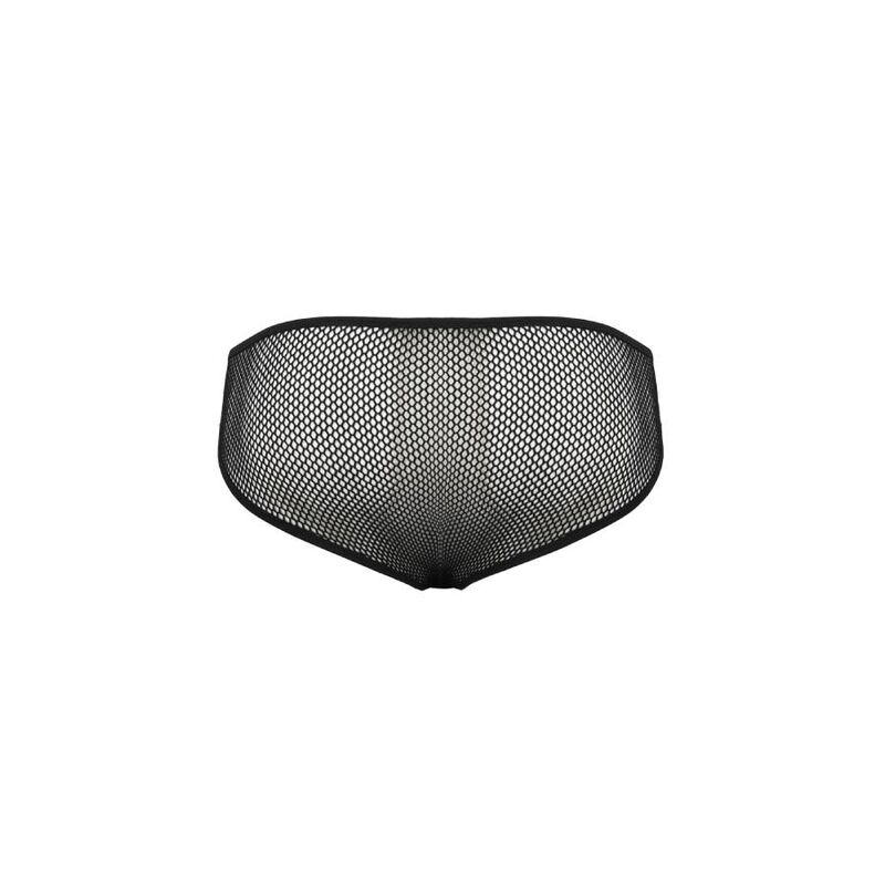 Slip noir en polyuréthane et polyester — PASSION MEN