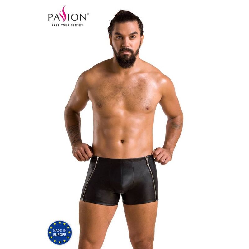 Short ajusté mat noir — PASSION MEN