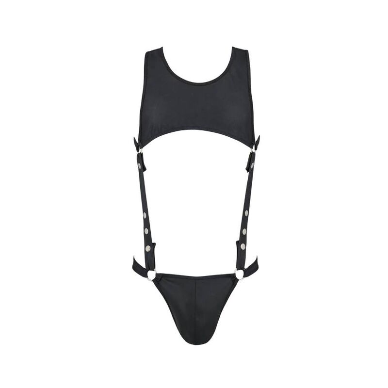 Body ajusté Adam noir — PASSION MEN