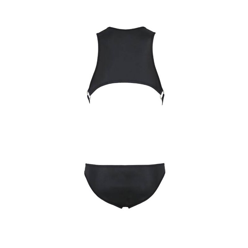 Body ajusté Adam noir — PASSION MEN