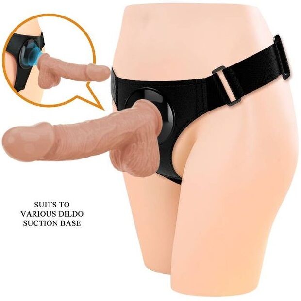 Universelle Slip-Hose mit natürlichem realistischem Dildo 21,8 cm — PRETTY LOVE