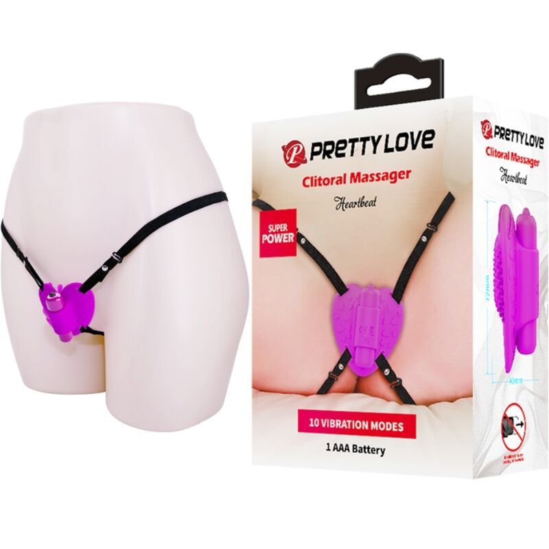 Stimulateur clitoridien Heartbeat 10 modes — PRETTY LOVE FLIRTATION
