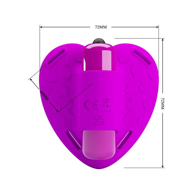Stimulateur clitoridien Heartbeat 10 modes — PRETTY LOVE FLIRTATION