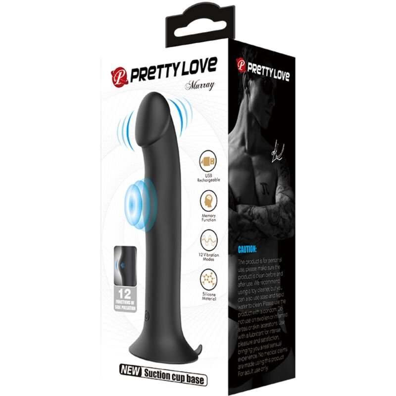 Vibrateur à succion clitoridienne et ventouse — PRETTY LOVE FLIRTATION