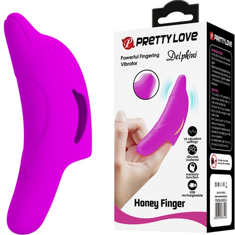 Stimulateur de doigts vibrant puissant — PRETTY LOVE