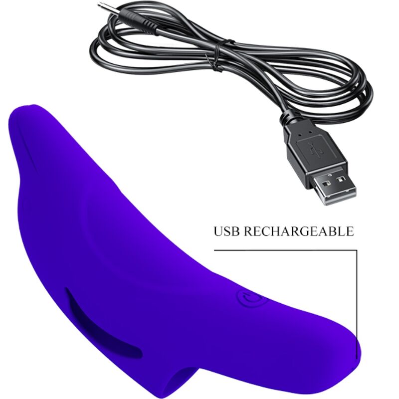 Stimulateur digital vibrant rechargeable — PRETTY LOVE