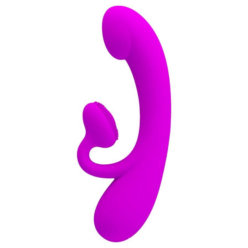 Vibrateur rabbit stimulant double action violet — PRETTY LOVE