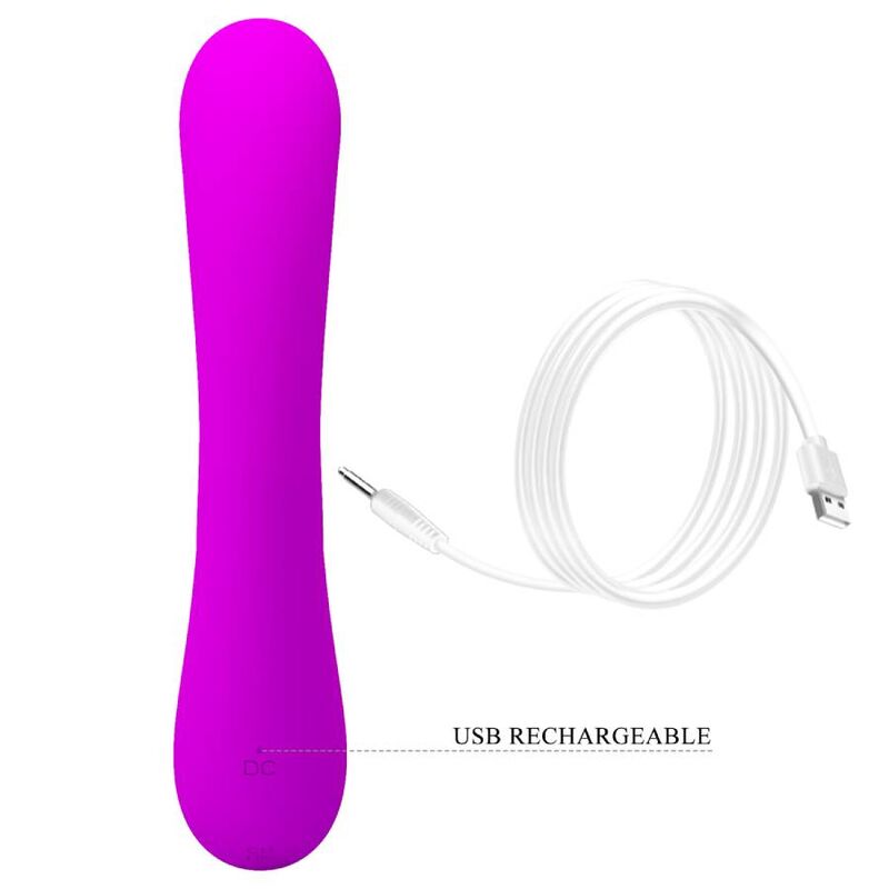 Vibrateur rabbit stimulant double action violet — PRETTY LOVE