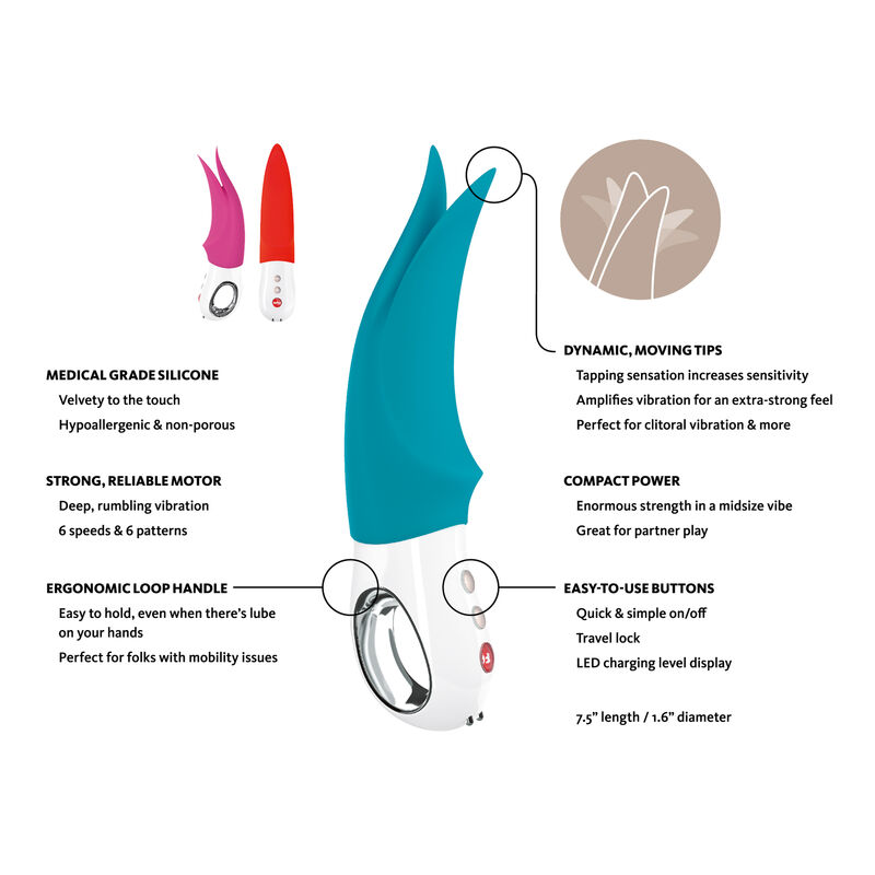 Vibrateur clitoral dynamique Volta — FUN FACTORY