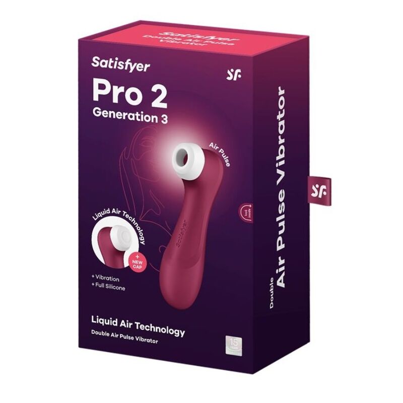 Pro 2 Génération 3 - Stimulateur air pulse avec vibrations — Satisfyer Air Pulse