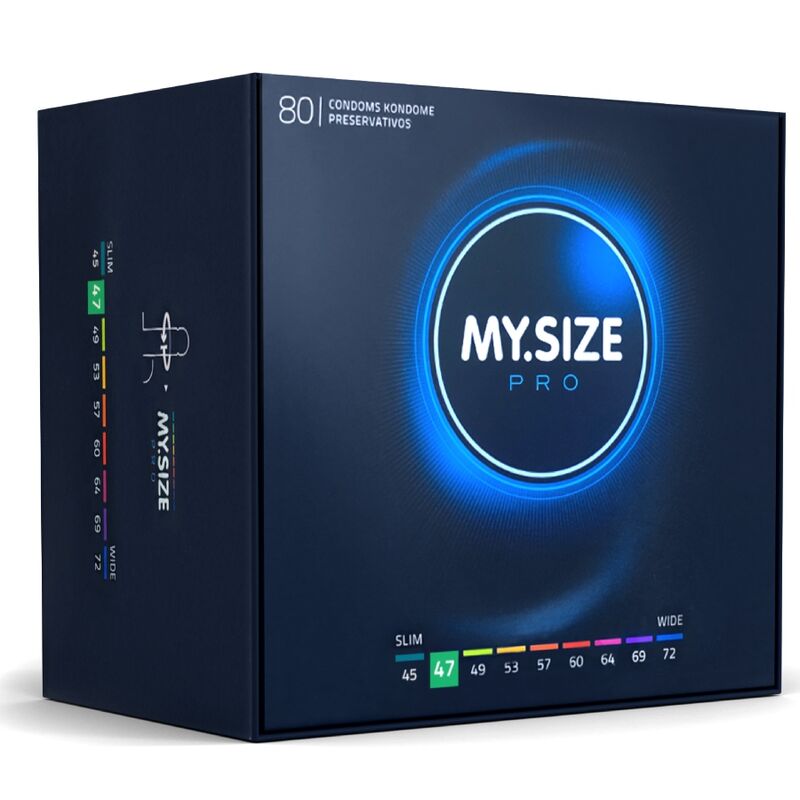Préservatifs sur mesure ultra-sensibles lot de 80 — MY SIZE PRO