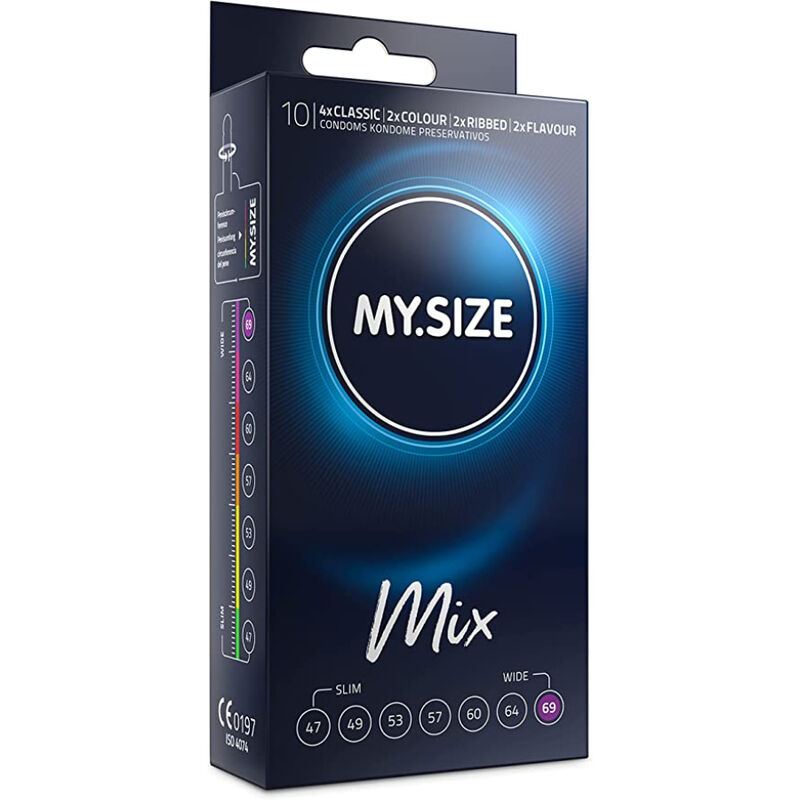 Coffret découverte de préservatifs 69 mm — MY SIZE MIX