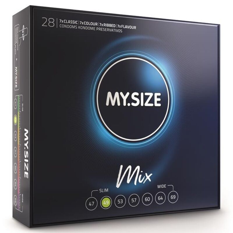 Coffret de préservatifs variés 49 mm — My Size Mix