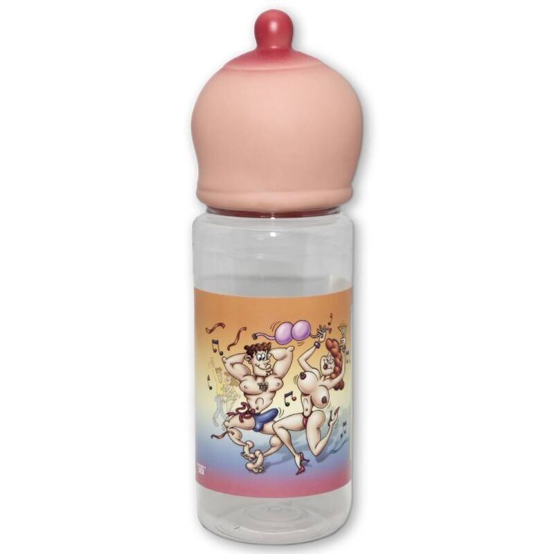 Bouteille ludique en forme de sein 750 ml — DIABLO PICANTE