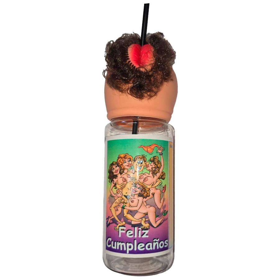 Bouteille festive en forme de lèvres — DIABLO PICANTE