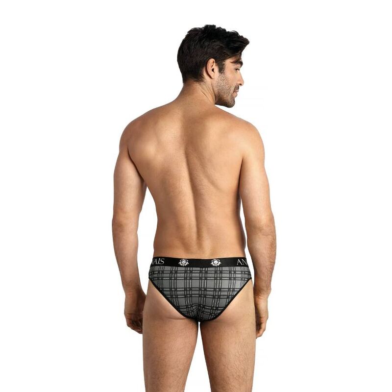 Slip équilibre en microfibre à carreaux — ANAIS MEN SLIP & THONG