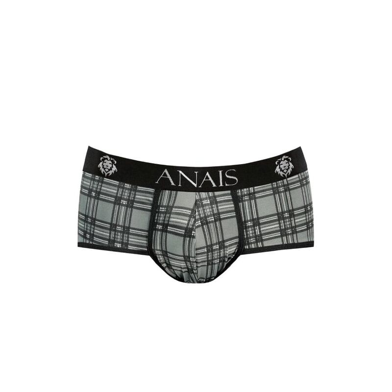 Slip équilibre en microfibre à carreaux — ANAIS MEN BOXER & BRIEF