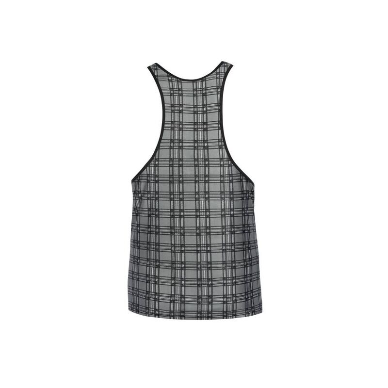 Top équilibre sans manches à carreaux — ANAIS MEN ACCESORIES