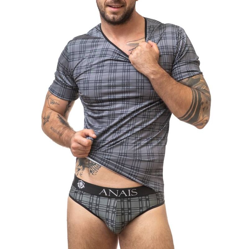 T-shirt équilibre ajusté microfibre — ANAIS MEN ACCESORIES