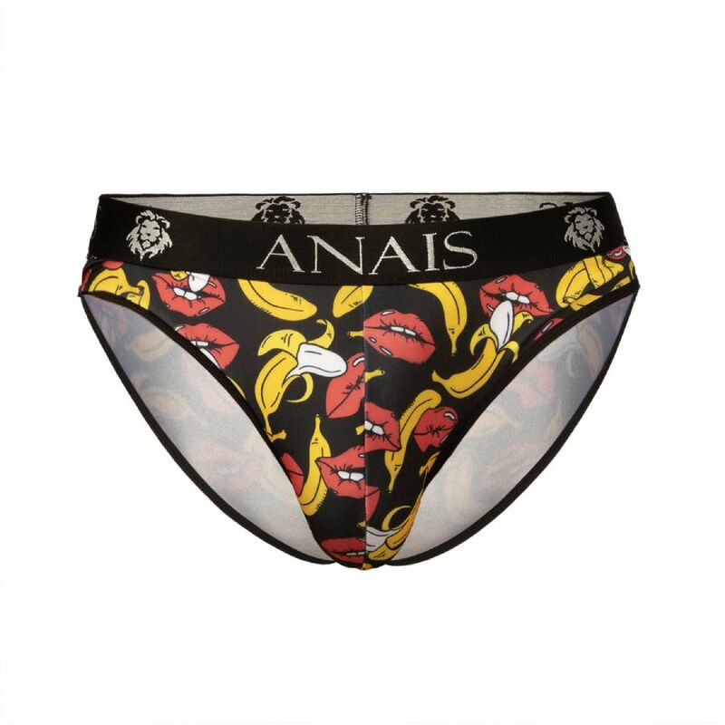 Slip banana en lycra imprimé bananes — ANAIS MEN SLIP & THONG