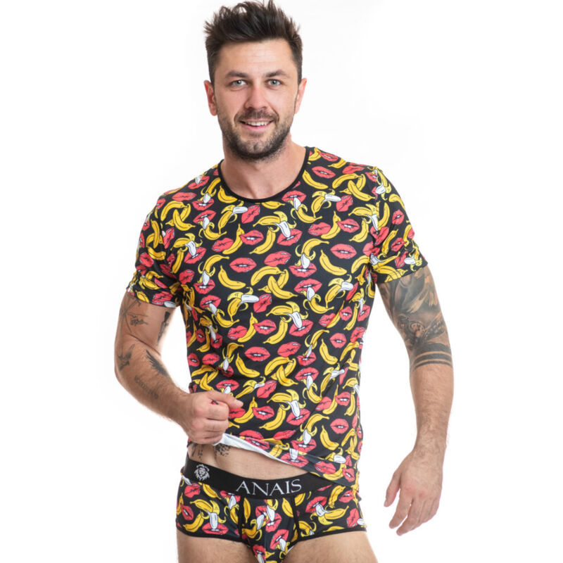 T-shirt banana en lycra doux — ANAIS MEN ACCESORIES