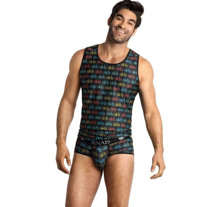 Top Benito, ajusté sans manches — ANAIS MEN ACCESORIES