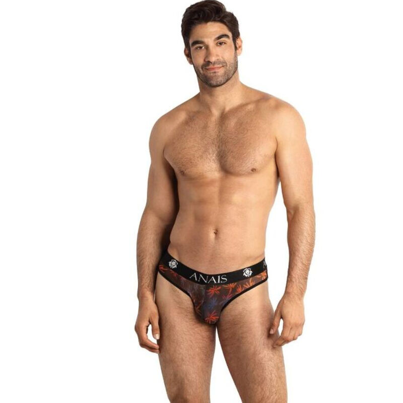 Slip en tulle palmiers de vacances — ANAIS MEN SLIP & THONG