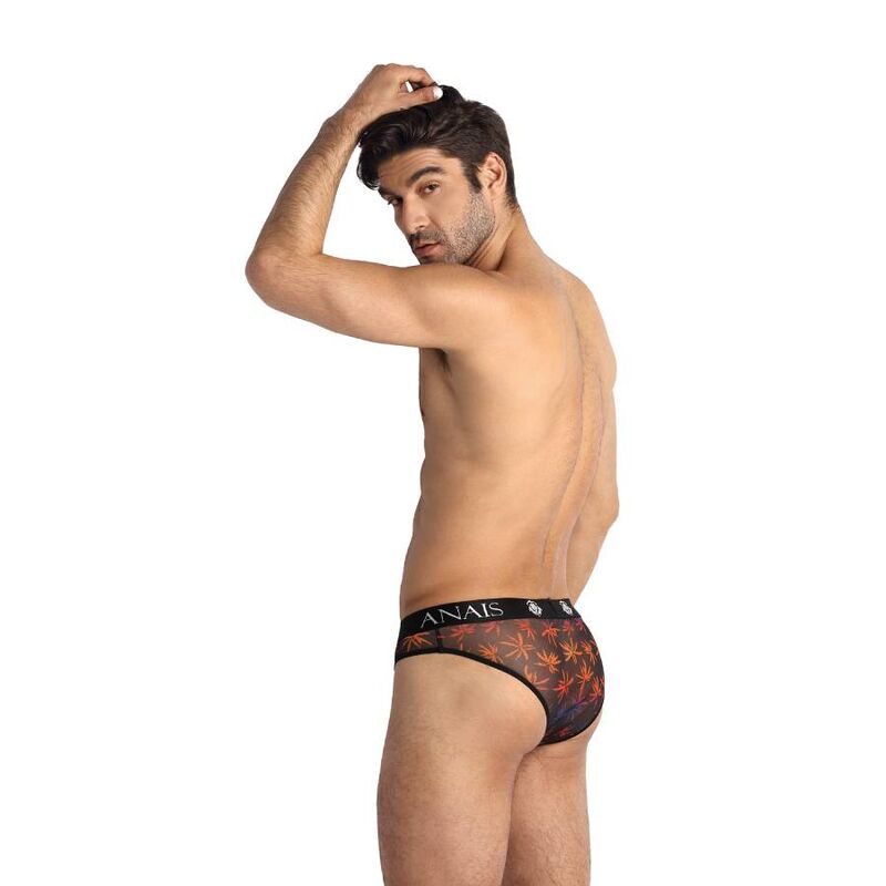 Slip en tulle palmiers de vacances — ANAIS MEN SLIP & THONG