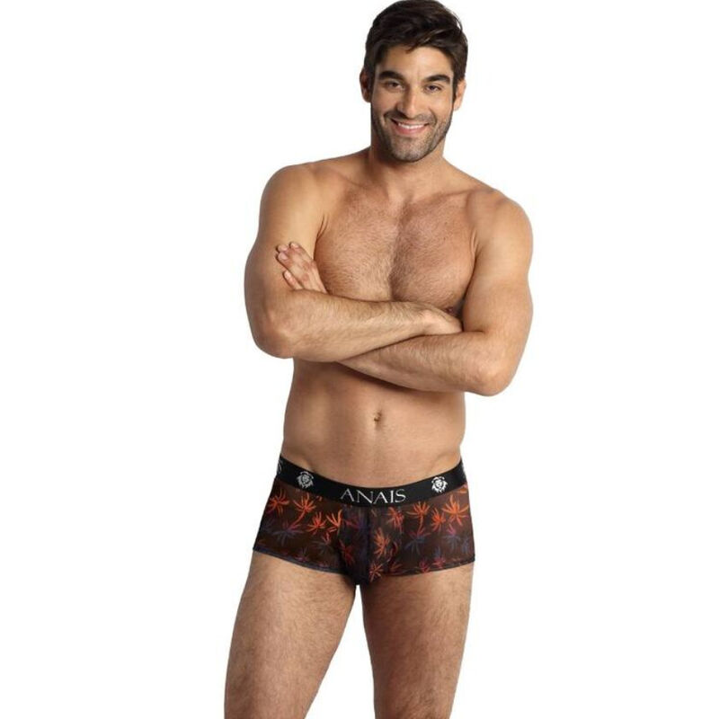 Boxer chill en tulle imprimé palmiers — ANAIS MEN BOXER & BRIEF