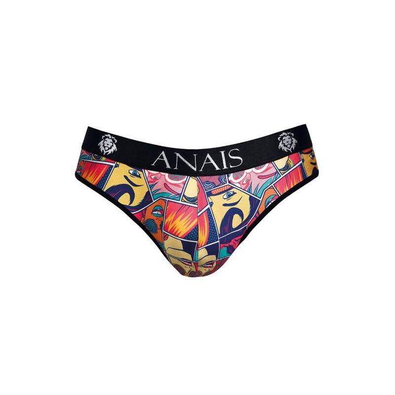 Slip comic imprimé bande dessinée en modal doux — ANAIS MEN SLIP & THONG