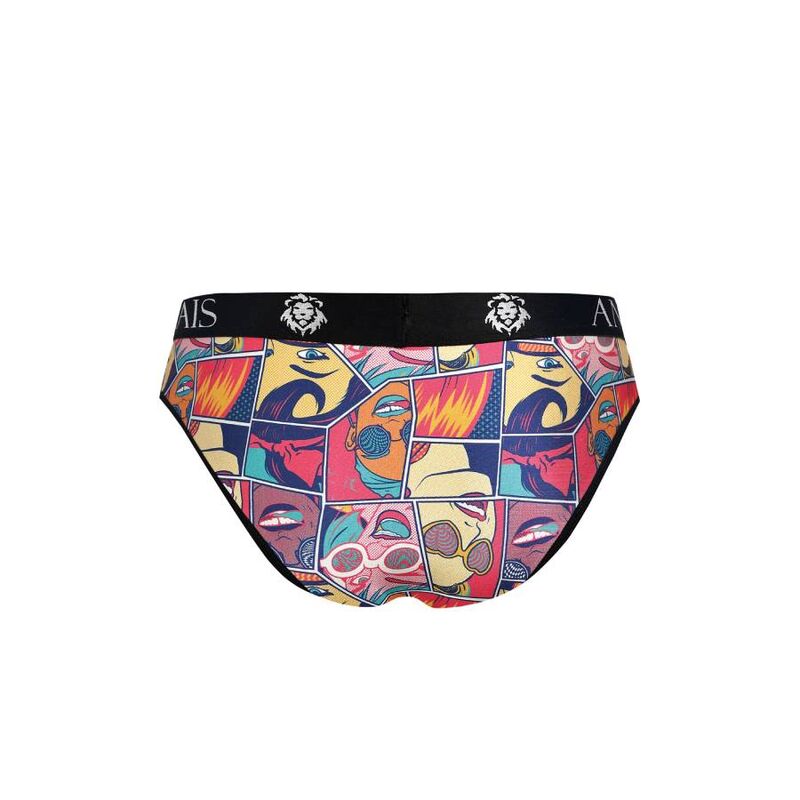 Slip comic imprimé bande dessinée en modal doux — ANAIS MEN SLIP & THONG