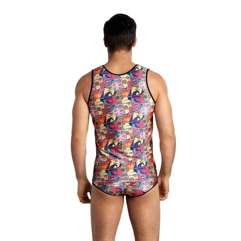 Débardeur comics en modal doux — ANAIS MEN ACCESORIES
