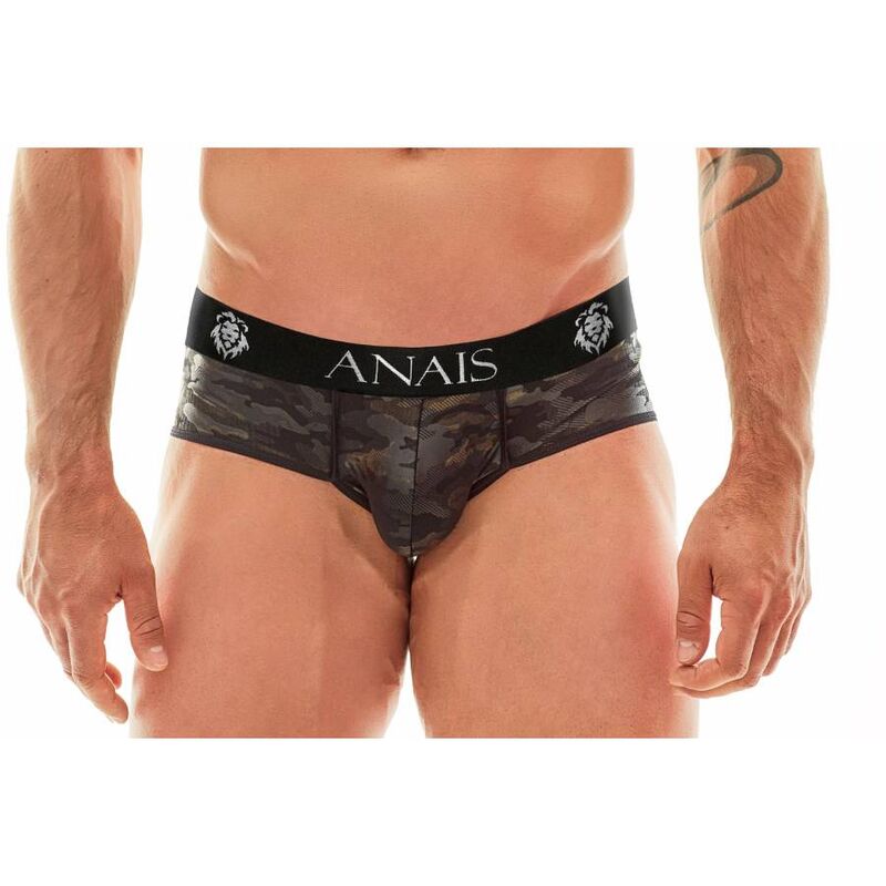 Boxer en microfibre douce à imprimé militaire électro — ANAIS MEN BOXER & BRIEF