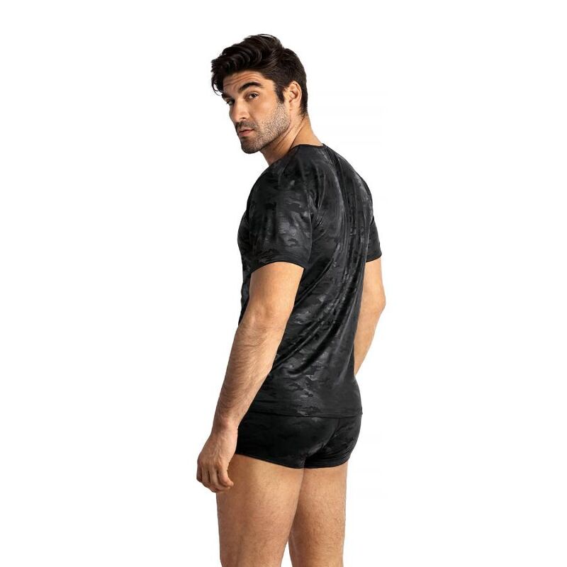 T-shirt électro ajusté en microfibre douce — ANAIS MEN ACCESORIES