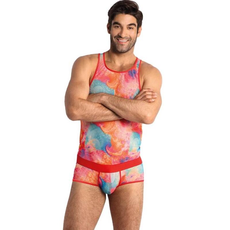 Slip Falcon en lycra doux imprimé bananes — ANAIS MEN ACCESORIES